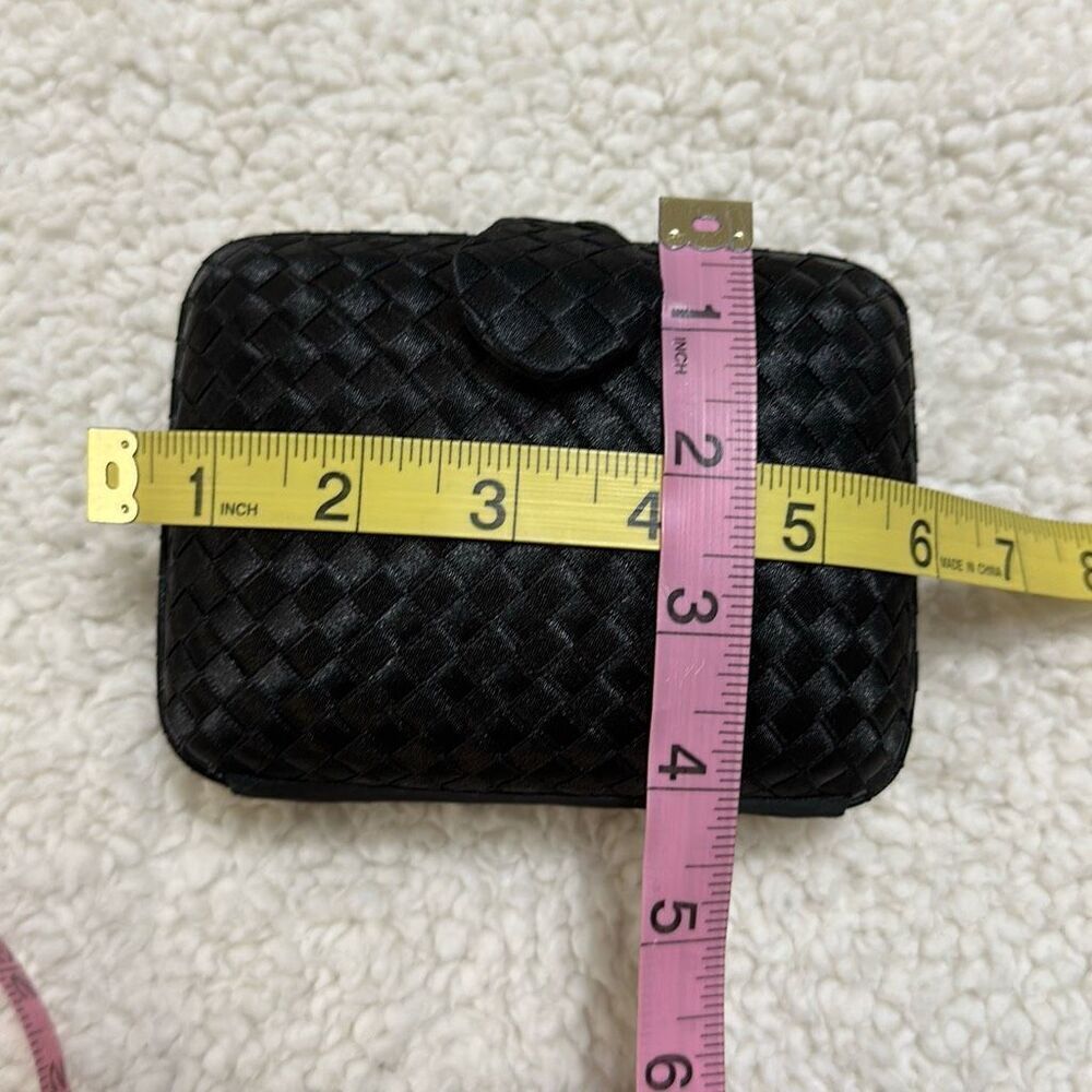 Vintage La Regale Black Crossbody and Clutch - Picture 9 of 10